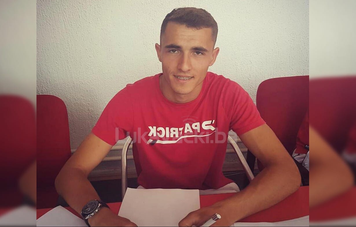 Edin Salkić, potpisivanje ugovora